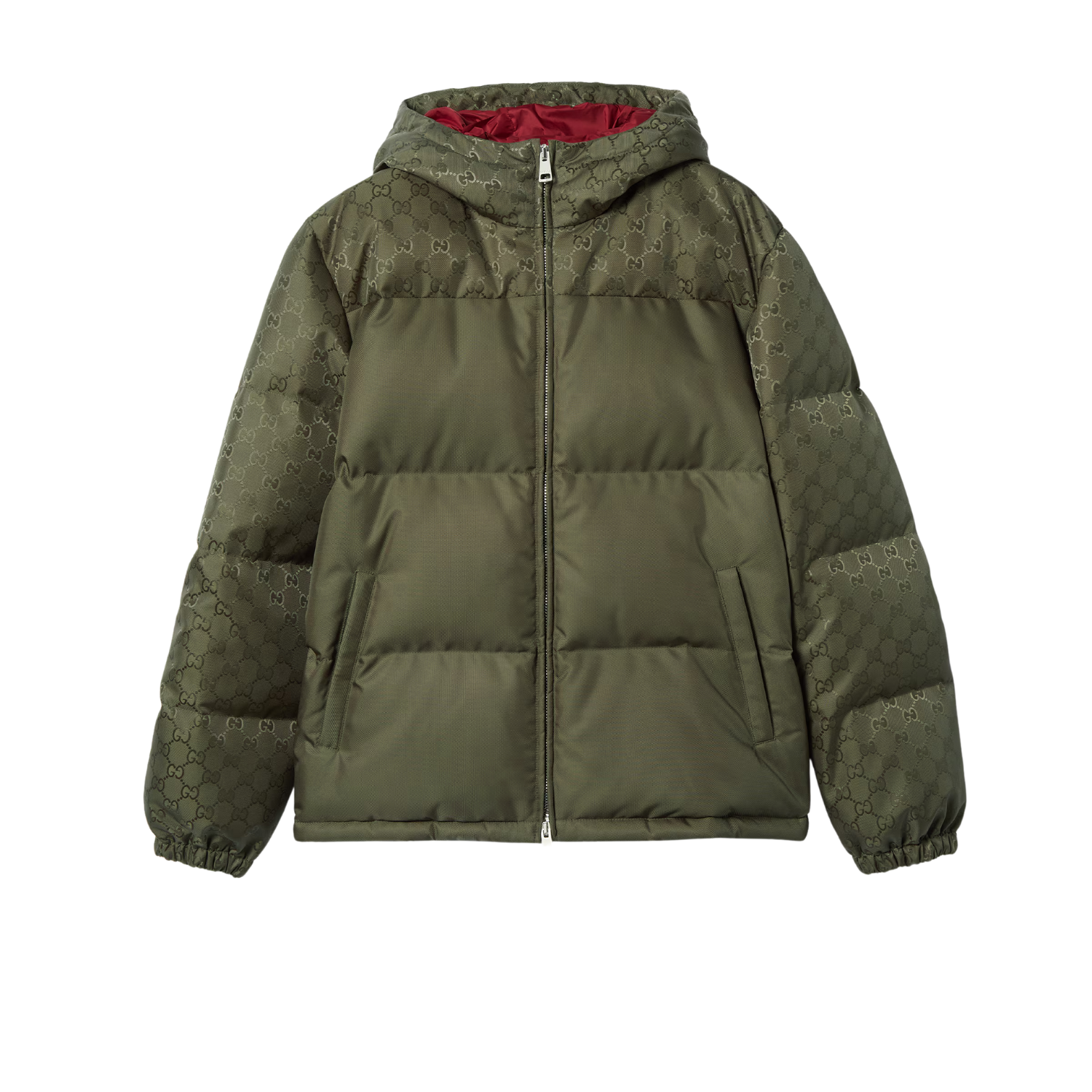 Gucci Nylon Canvas Puffer Jacket